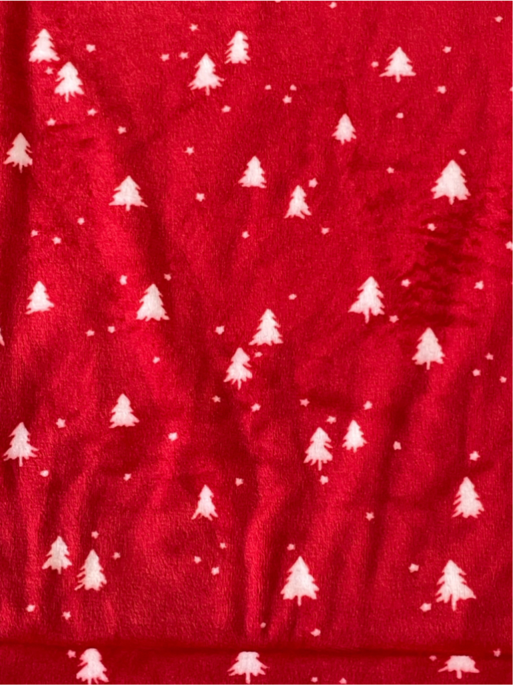Auden Christmas Pajama Set Red Holiday Tree Print Lounge Wear Size Med - Picture 3 of 12